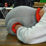 GỐI NGỦ OSTRICH PILLOW-ẤM MÙA ĐÔNG MÁT MÙA HÈ