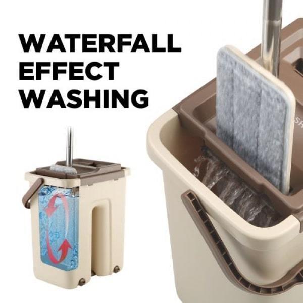 Squeeze N' Mop - Cây Lau Nhà Tự Động Vắt & Làm Sạch