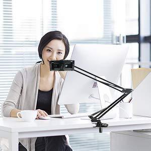 Giá Đỡ Điện Thoại Máy Tính Bảng Có Chân Kẹp Tiện Lợi