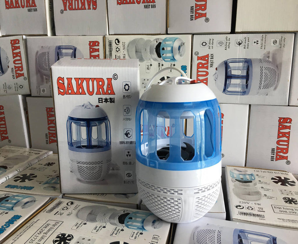 Đèn bắt muỗi sakura - nhật bản
