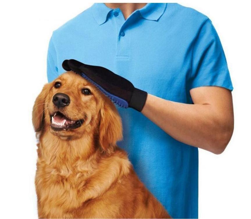 Găng Tay Chải Lông Thú Cưng Chuyên Dụng