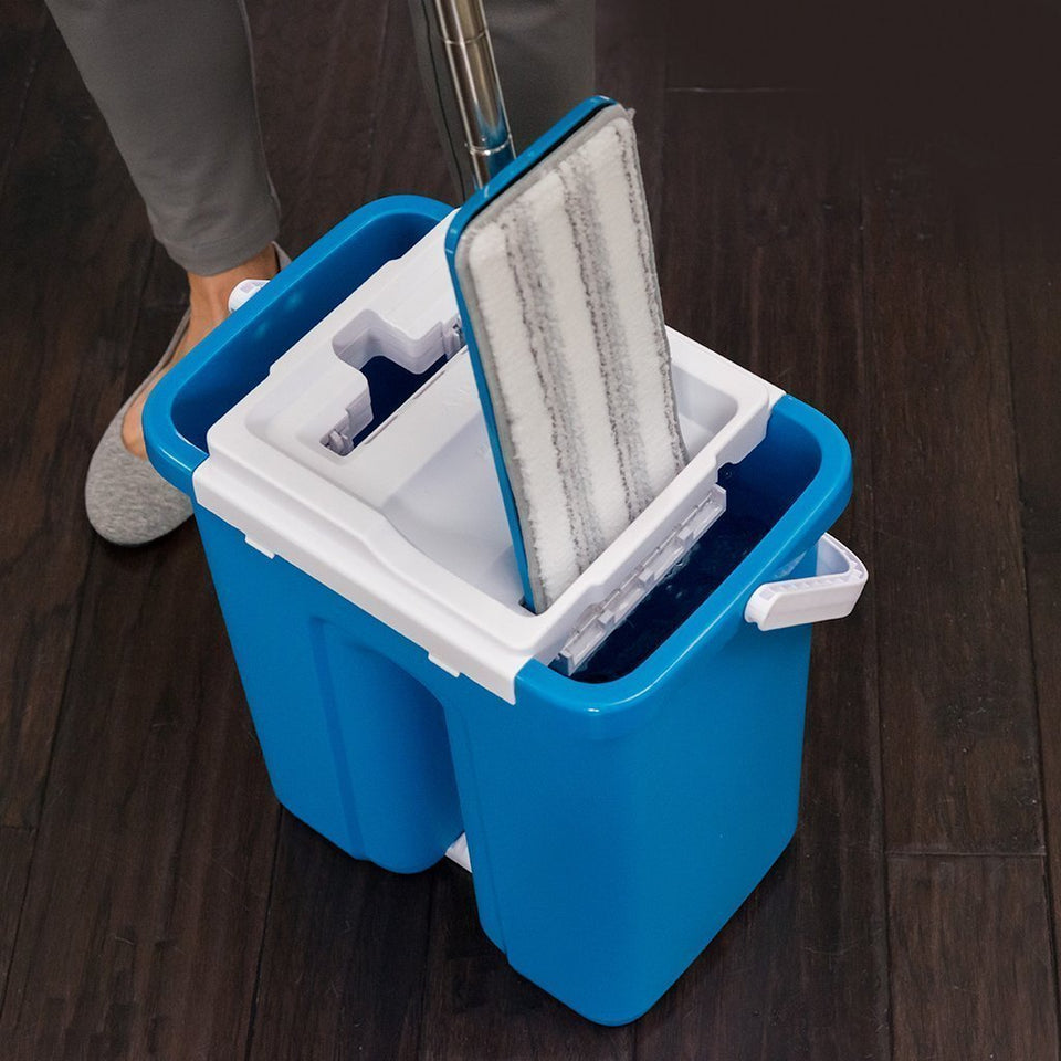 Squeeze N' Mop - Cây Lau Nhà Tự Động Vắt & Làm Sạch